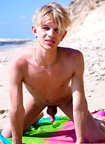 Jess on a beach by Enigmatic Boys