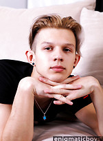 Cute blonde boy Jesse by Enigmatic Boys