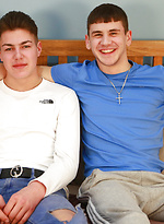 Young Straight Pups Jack & Dom Play Around by English Lads