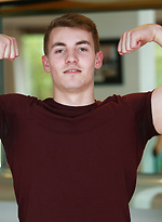 Muscular Hairy Hunk Lucas by English Lads