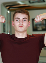 Muscular Hairy Hunk Lucas by English Lads