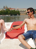 Alan Caine Bareback fucks UK twink Taylor Mason. by BF Collection