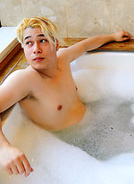 Our cute Asian mate Ryan Kai is back playing in the hot tub by Bentley Race With Ryan Kai