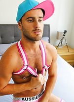 My hot mate Lucas Deen trying on sexy gear by Bentley Race With Lucas Deen