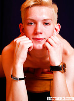 Blonde sexy boy Jensen by Enigmatic Boys