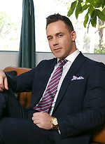 Logan's Butler. Logan Moore & JP Dubois by Men at Play With Logan Moore,JP Dubois