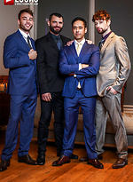 Rafael Alencar, Drew Dixon, Max Adonis, Jake Morgan. Late-night Meeting by Lucas Entetainment With Max Adonis,Rafael Alencar,Jake Morgan,Drew Dixon