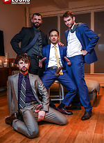 Rafael Alencar, Drew Dixon, Max Adonis, Jake Morgan. Late-night Meeting by Lucas Entetainment With Max Adonis,Rafael Alencar,Jake Morgan,Drew Dixon