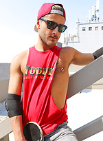 Our sexy mate Lucas Deen is getting naked on the roof by Bentley Race With Lucas Deen