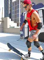 Our sexy mate Lucas Deen is getting naked on the roof by Bentley Race With Lucas Deen