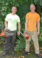 Stroking Jocks Brett & Calvin are Back with Explosive Cum Shots! Hung Lumberjacks Chainsawing, Pissing, Jerking Off Together for the First Time! by Island Studs
