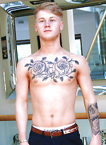 Young Straight & Very Fit Blond Lad Craig by English Lads