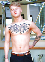 Young Straight & Very Fit Blond Lad Craig by English Lads
