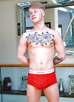 Young Straight & Very Fit Blond Lad Craig by English Lads