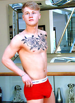 Young Straight & Very Fit Blond Lad Craig by English Lads