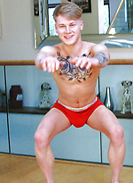 Young Straight & Very Fit Blond Lad Craig by English Lads