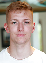 Tall & Muscular Young Blond Pup Christian by English Lads