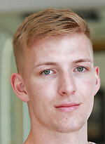 Tall & Muscular Young Blond Pup Christian by English Lads