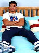 Young Straight Footballer Tyler by English Lads