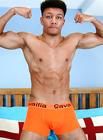 Young Straight Footballer Tyler by English Lads