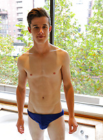 Aussie boy Brad Hunter jumps in the hot tub with me by Bentley Race With Brad Hunter