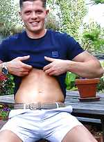 Young Straight & Muscular Stud Logan by English Lads