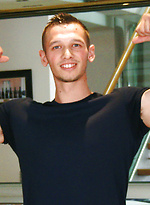 Young & Muscular Straight Lad Clayton Wanks by English Lads