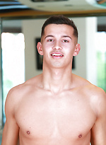 Muscular and Toned Straight Fooballer Ciaren Shows off by English Lads