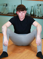 Tall and Lean Young Pup Dustin by English Lads