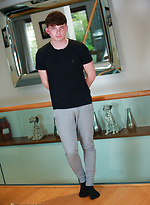 Tall and Lean Young Pup Dustin by English Lads