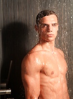 Etienne getting wet by Male Model