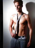Yannick fashion model posing glamour by Male Model