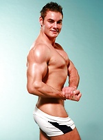 Nick love to wear football socks and shorts by Male Model