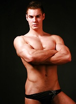 Nick love to wear football socks and shorts by Male Model