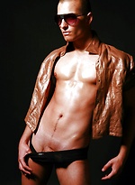 first time glamour nude shoot by Male Model