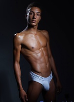 Fuego first shoot by Male Model