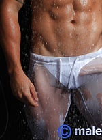 Philippe hot shower by Male Model
