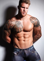 Philippe muscular Hunk by Male Model
