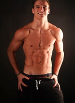 Etienne mirror on the wal the strongest of all by Male Model
