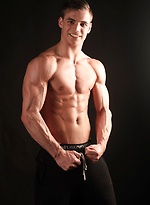 Etienne first glamour shoot by Male Model