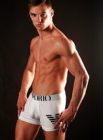 Etienne first glamour shoot by Male Model