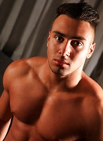showing muscles by Male Model
