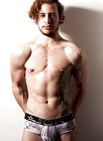 Marco showing his body on balcony by Male Model