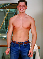 Young Straight & Muscular Stud Logan Wanks his 1st Man & it's Jack's Thick Uncut Cock by English Lads