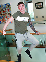 Tall and Lean Footballer Jack by English Lads