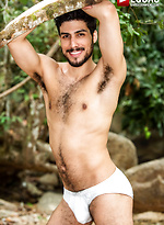 Ibrahim Moreno barebacks Pietro Siren and Derek Allen by Lucas Entetainment