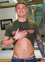 Straight Young Footballer Jack Shows off his Lean Body by English Lads