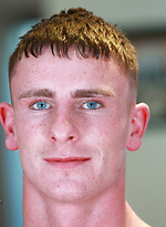 Young Footballer George with Amazing Blue Eyes by English Lads