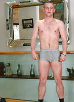Young Straight Stud Ned Shows off his Muscular Body by English Lads