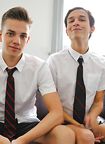 Our cute mates Connor Peters and Andy Samuel together by Bentley Race